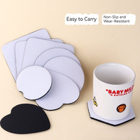 Accessoires de bagages vierges classiques en néoprène imperméable, personnalisables par sublimation, pour la personnalisation en usine