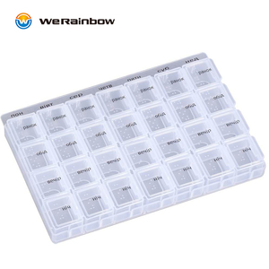 Mới nhất thiết kế Mini <span class=keywords><strong>PP</strong></span> nhựa Pill <span class=keywords><strong>Box</strong></span> chất lượng cao Y Học Trường hợp với Dễ dàng mở tính năng có sẵn trong các loại màu sắc - Product Image 5