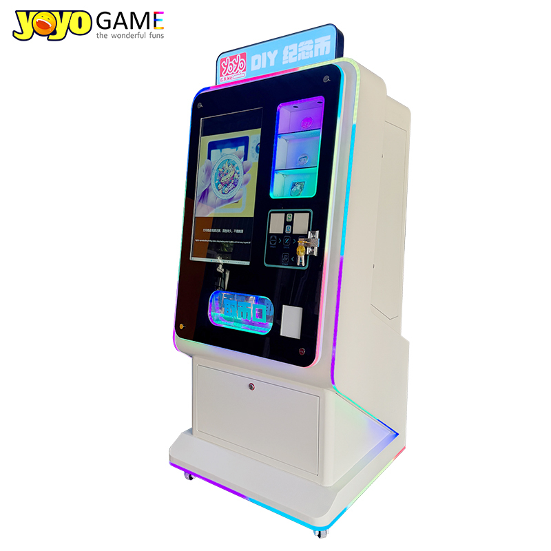 Uv commemorative coin machine