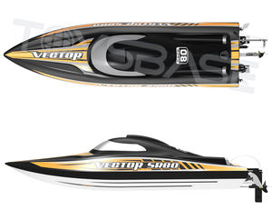 <span class=keywords><strong>Volantex</strong></span>-Barco de carreras teledirigido electrónico, alta velocidad, tipo pistola, 798 Ghz, SR80 ARTF 2,4-4 - Product Image 3