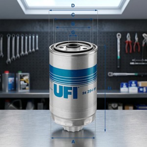 สำหรับไส้กรองน้ำมันเชื้อเพลิงสำหรับ UF24.394.00 (อิตาลี) - Product Image 2