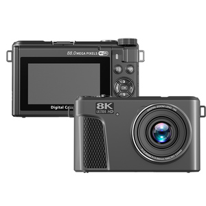 Appareil photo numérique compact 8K avec zoom numérique 18x, écran tactile de 3 pouces, 88MP, prise de vue vidéo professionnelle, prix d'usine - Product Image 3
