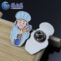 Épingles de revers en émail métallique avec portrait de dessin animé mignon, plaquées sur mesure, sans minimum de commande, couleurs et formes personnalisées, logo personnalisé