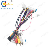Kabel Daya Player Android Mobil 12Pin 38Pin Konektor Dengan Canbus untuk Mahindras Xuv 500 Radio Mobil GPS