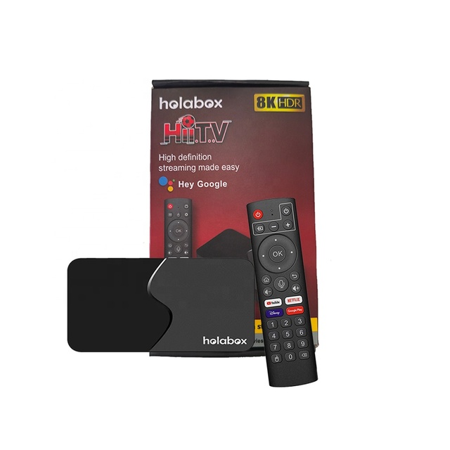 Ready to Ship Strong Holabox V96plus IPTV Box 8K Streaming Android TV Box Android 15 2GB 16GB Dual Band WIFI6 Smart Set Top Box
