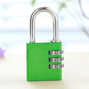 2020 गर्म बिक्री छोटे चीन रंगीन अनुकूलित शीर्ष सुरक्षा एल्यूमीनियम पैड लॉक लघु हथकड़ी टिकाऊ सुरक्षा Padlocks - Product Image 1