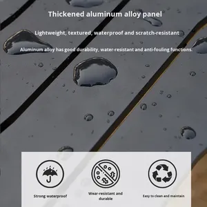 Luxury Ultra-light Aluminum Alloy Folding Portable <strong>Table</strong> Outdoor <strong>Camping</strong> Picnic Roll-Up Portable Thickened <strong>Small</strong> <strong>Table</strong> - Product Image 3