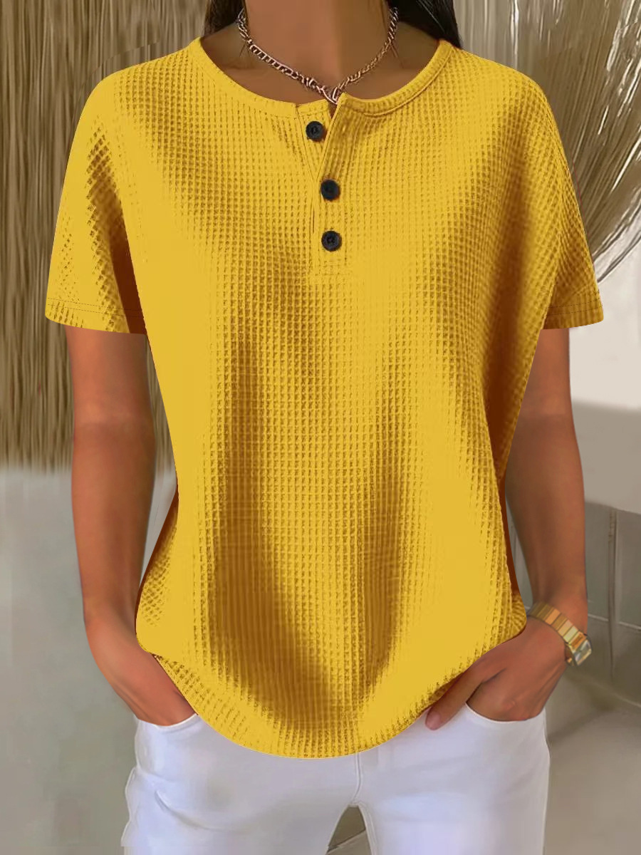 Jaune - Manches Courtes