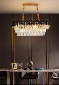 Lampadari di Cristallo Moderni 2024, Best Seller, Nuovo Design per Decorazione d'Interni, Misura Media, Prezzo Conveniente di Fabbrica - Product Image 3