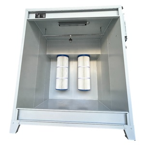 دليل ماكينة طلاء بالمسحوق نظام مع مسحوق طلاء حجيرة رش + محمول بشاشة لمسية بندقية - Product Image 5