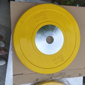 Discos de Goma para Competición de Fisicoculturismo Olymp Fitness, 20 kg, con Logotipo, para Uso Doméstico y Comercial - Product Image 6