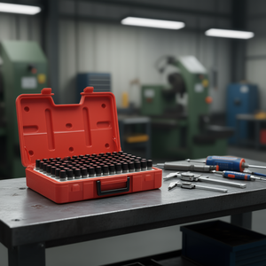 Calibrated Pin Gauge Blocks Set Metric Precision Measurement Tools For <b>Machining</b> And Engineering Applications - Product Image 3