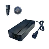 Chargeur de batterie au lithium pour vélo électrique Gazelle 48V 2A, compatible avec les câbles d'alimentation CA détachables EU et UK