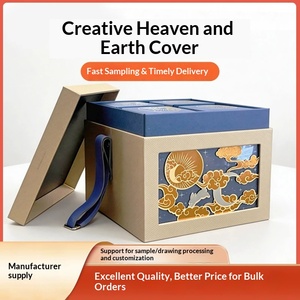 2026 New Custom Skybox Leather <b>Gift</b> <b>Box</b> for Business Luxury Packaging - Product Image 4