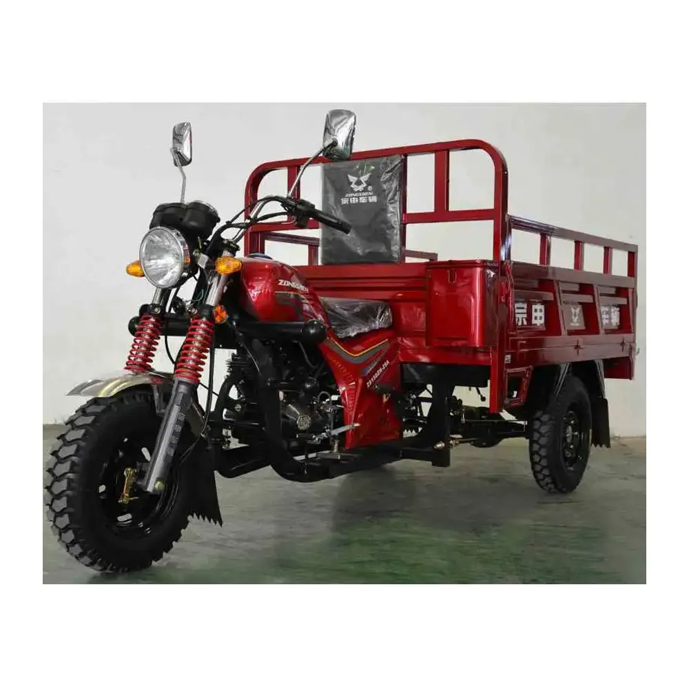 Triciclos de carga de gasolina motorizados con motor de gasolina de 3 ruedas para adultos