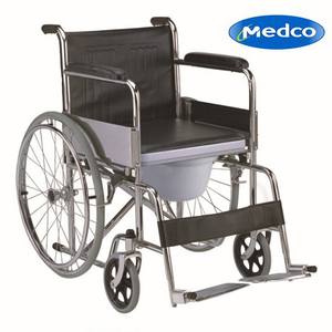 Silla de Ruedas Manual Exclusiva para Uso Transfronterizo con Asiento Cómodo, Aleación de Aluminio, Negra, 20 kg, para Uso Doméstico en Ancianos y Personas con Discapacidad - Product Image 5