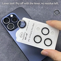 Protection d'objectif d'appareil photo couleur originale AR AF pour iPhone Duo 18 11 12 13 14 15 16 17 Pro Max avec emballage de vente au détail