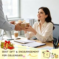AHANKERE Cadeau de remise de diplôme au crochet pour chien - Animal en peluche au design amusant pour décoration de bureau, soutien positif pour femmes et hommes