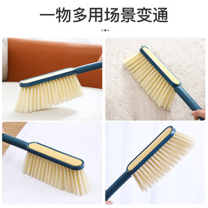 Soft Bristled <b>Dusting</b> <b>Brush</b> Nylon Long Handle For Sofa Bed Carpet Cleaning Tool - Product Image 3