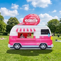 Tienda de Carnaval WINSUN, Quiosco Inflable de PVC, Stand de Concesiones, Diseño de Cubo