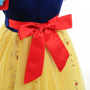 Costume de princesse pour petites filles, <span class=keywords><strong>robe</strong></span> de <span class=keywords><strong>reine</strong></span> <span class=keywords><strong>Blanche</strong></span>-Neige, déguisement, robes de fête - Product Image 3