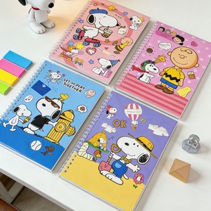 Cuaderno Espiral A5 con Diseño de <span class=keywords><strong>Snoopy</strong></span>, Juego de Cuadernos de Colores para Estudiantes, Kit de Papelería Bonito, Útiles Escolares, Juguetes de Dibujo - Product Image 4