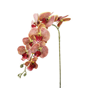 Orquídea Phalaenopsis Artificial 3D Individual, Flor de PVC de Alta Simulación para Decoración de Bodas - Product Image 3