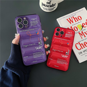 Ins baskets lace Phone Case pour iPhone 11 12 13 14 Pro <span class=keywords><strong>Max</strong></span> Plus 7 8 Plus X XS XR <span class=keywords><strong>Air</strong></span> doudoune chaussures de sport étuis souples - Product Image 4