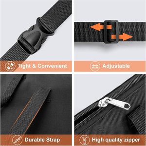 Bolsa de transporte de arte, Cartera de trabajo artístico, bolsa de tablero de dibujo, almohadilla de dibujo para pintura, bolsa de almacenamiento para paleta, pinturas, pinceles - Product Image 5