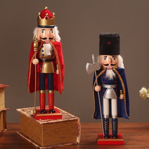 Handmade 38cm 15 Inch Wooden Ornament <b>Nutcracker</b> or <b>Christmas</b> Gifts and Decorations - Product Image 1