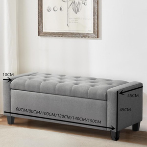 Reposapiés Convertible Ajustable de Lujo, Cómodo y de Alta Calidad, con Estructura Acolchada y Almacenamiento - Product Image 2