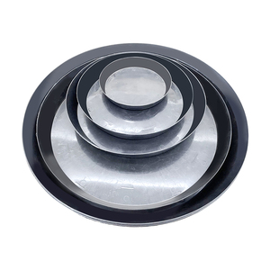 10.5 12 14 25 pollici vassoi antigoccia in plastica nera per piattini per <span class=keywords><strong>piante</strong></span> - Product Image 2