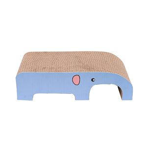 Cat Scratching <b>Pad</b> Whale Shape Corrugated Cardboard Durable Easy To Assemble Cat Toy <b>Bed</b> For Indoor Cats - Product Image 3