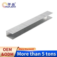 Steel Fasteners 10J U Staples Coated 0.5mm Thickness Color 1010J 1013J for Heavy Industry with 3-Year Warranty