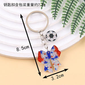 Llavero <span class=keywords><strong>de</strong></span> Plástico Popular con Diseño <span class=keywords><strong>de</strong></span> Bandera Nacional, Llavero Colgante <span class=keywords><strong>de</strong></span> Moda Personalizado <span class=keywords><strong>de</strong></span> Acrílico con Forma <span class=keywords><strong>de</strong></span> Lazo Redondo y Balón <span class=keywords><strong>de</strong></span> Fútbol, ¡Gran Venta! - Product Image 3