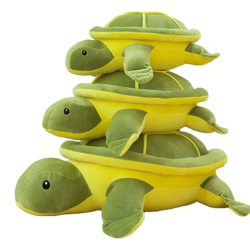 Kids Toys2021 vendita calda Kawaii Big Eyes Tortoise peluche Lovely Soft Small Sea Turtles Toy For Kids