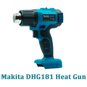 <span class=keywords><strong>Pistola</strong></span> de <span class=keywords><strong>Calor</strong></span> Inalámbrica <span class=keywords><strong>Makita</strong></span> 18V DHG181, <span class=keywords><strong>Pistola</strong></span> de Aire Caliente sin Escobillas de 200L/min para Plástico Termocontraíble, Sin Batería - Product Image 1