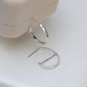 Anneau de doigt réglable en argent S925 avec support de perle DIY, accessoire d'activité tournesol, composants et accessoires de bijoux 1342 - Product Image 2