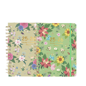 2025 Cho Amazon A5 Hàng Tuần Máy Tính Xách Tay Cross-Biên Giới Kế Hoạch Lịch Nhật Ký Với Cuộn Dây Ràng Buộc Bán Buôn Máy Tính Xách Tay Giấy Bìa Chất Liệu - Product Image 6