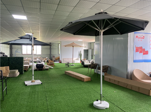 Prix bon marché mobilier de jardin piscine parasol extérieur en aluminium pour jardin - Product Image 3