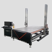 Machine de découpe cnc à fil chaud en polystyrène 4 axes 3d eps pour l'industrie des enseignes d'emballage
