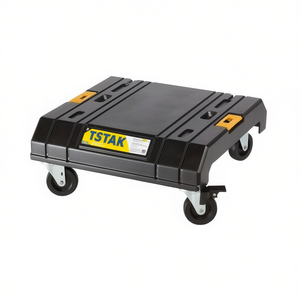 Unité de transport sur chariot Tstak 486x436x181 mm avec 4 roues pivotantes et freins pour pièces de générateur - Product Image 3