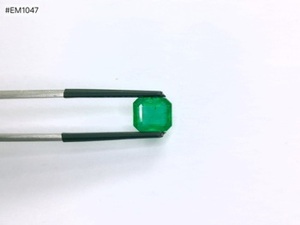 Émeraude octogonale naturelle de qualité supérieure du Zambie, taille octogonale, 6,82 ct, pierre précieuse lâche de haute qualité, couleur intense, clarté excellente - Product Image 2