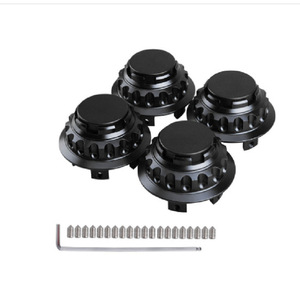 Aluminum Alloy CNC <b>Wheel</b> Center Caps 130mm PCD 4 Holes For Porsche <b>Wheels</b> Except Macan <b>Replacement</b> Repair - Product Image 4