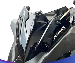 XMAX 300 parabrisas motocicleta PC parabrisas delantero deflectores de viento Protector parabrisas para Yamaha Xmax 300 Accesorios