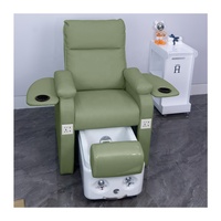 Chaise de pédicure moderne de luxe pour les salons de manucure repose-pieds Spa réglable Caractéristiques de massage pour le salon des cils