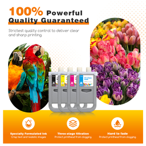 خرطوشة حبر متوافقة Xcellent <span class=keywords><strong>PFI</strong></span> 1700 <span class=keywords><strong>PFI</strong></span>-1700 مملوءة بالحبر الصبغي لطابعات كانون برو 4100 6100 - Product Image 4