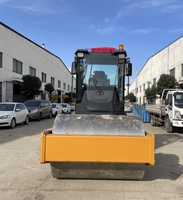 Rouleau compresseur routier durable de 4 à 6 tonnes, caractéristiques vibratoires de 330 kg pour la construction, petit nouveau mini rouleau compresseur routier simple