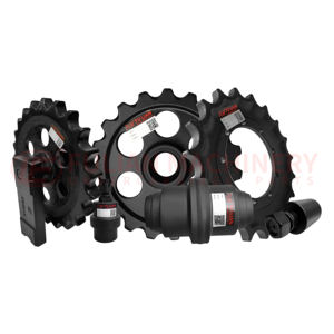 Suku Cadang Undercarriage untuk Excavator <span class=keywords><strong>JCB</strong></span> 8035 ZTS: Rubber Track, Idler, <span class=keywords><strong>Bottom</strong></span> <span class=keywords><strong>Roller</strong></span>, Top Carrier <span class=keywords><strong>Roller</strong></span>, dan Pengganti Sprocket - Product Image 4