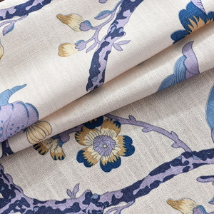 Bán Buôn Linen Look Blackout Tree Flower In Phòng Khách Phòng Ngủ Trang Trí Hiện Đại Rèm Cửa Sổ Cuộn Vải - Product Image 6